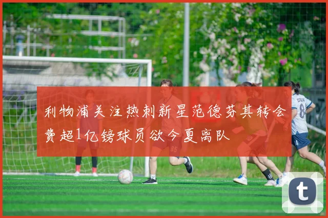 利物浦关注热刺新星范德芬其转会费超1亿镑球员欲今夏离队